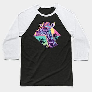 giraffe Baseball T-Shirt